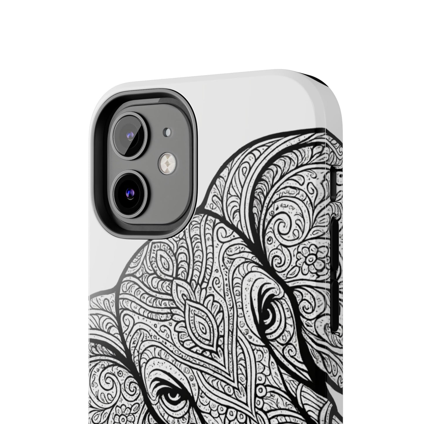 Elephant Design Tough Phone Cases | Tough Protective Cases for Animal Lovers, Gifts for Birthdays, Eco-Friendly, Artistic Phone Accessories
