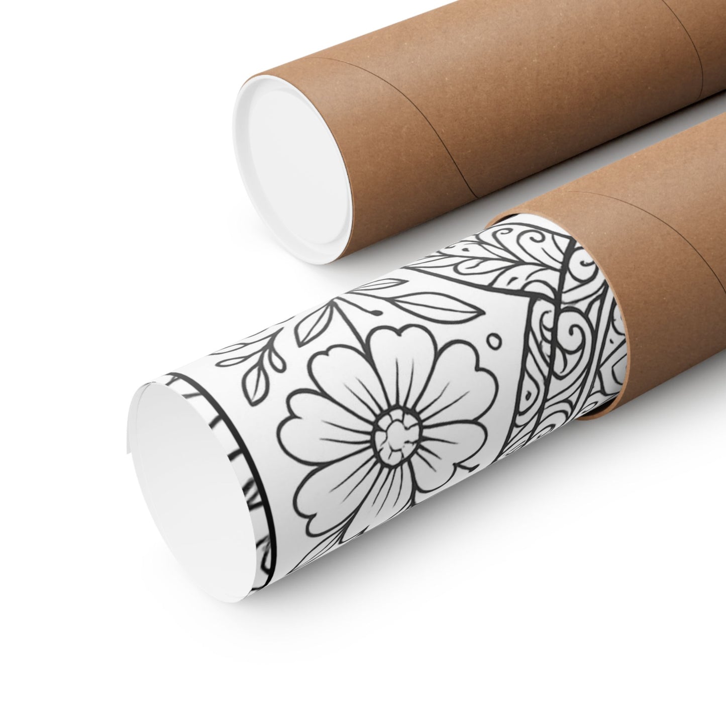 Colorable Turtle Poster