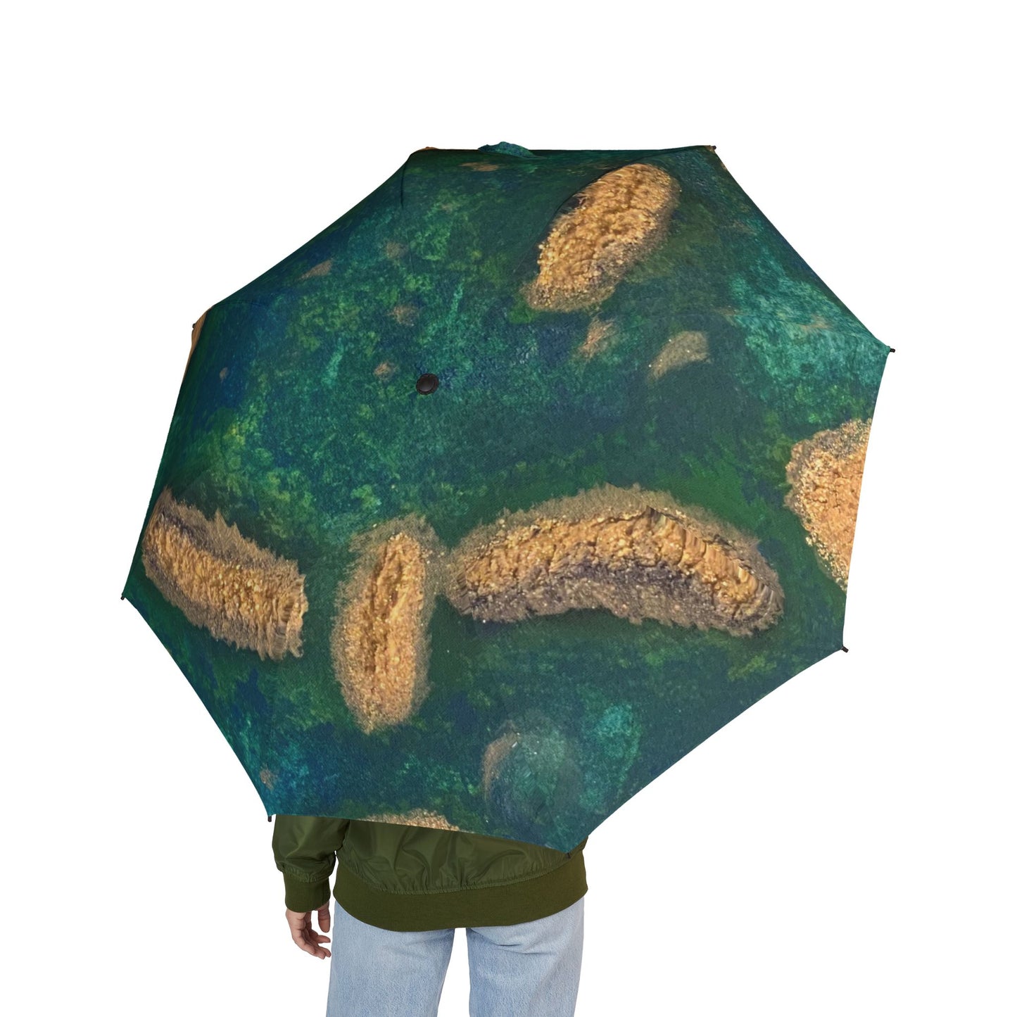 Vibrant Art Umbrella - featuring art from ScART - (Scar Art).  Artist: Kathy Burns