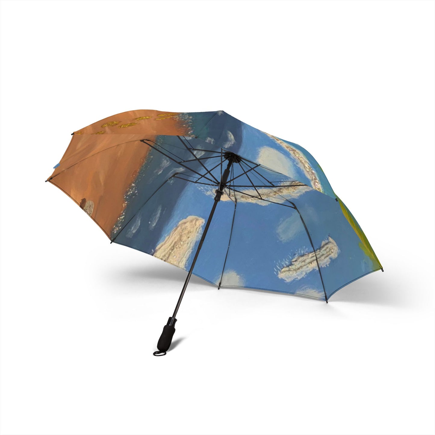 ScART (Scar Art) Umbrella -entitled 'Not Alone version 2" by ScARTist Jamie Bloxom