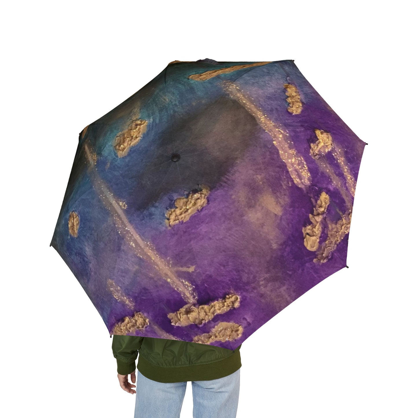 Vibrant Art Umbrella - featuring art from ScART - (Scar Art).  Artist: Tammy Schofield