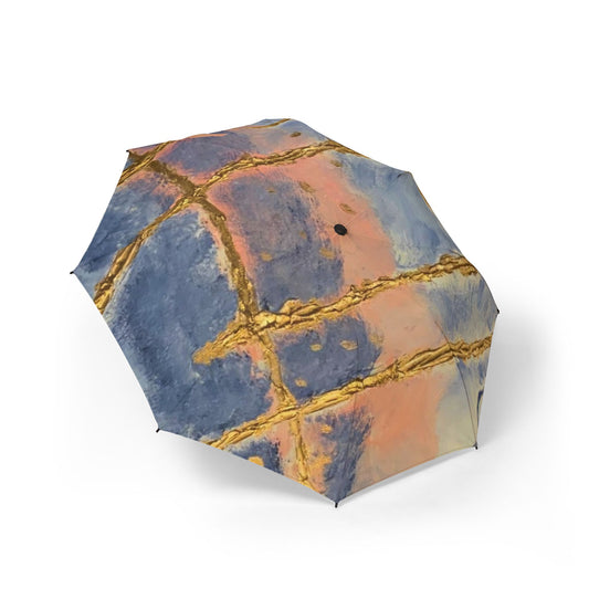 Vibrant Art Umbrella - featuring art from ScART - (Scar Art).  Artist:  Debbie Wanko