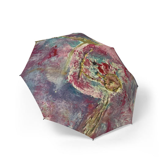 Vibrant Art Umbrella - featuring art from ScART - (Scar Art).  Artist: Rachel Giammolva