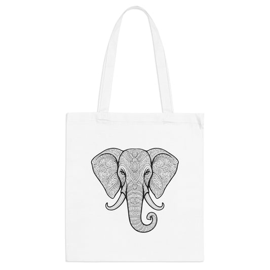 Bama Tote Bag, Eco-Friendly Shopping Bag, Wild Animal Lover Gift, Festival Carry-All, Beach Bag, Hiking Accessory, Nature Enthusiast