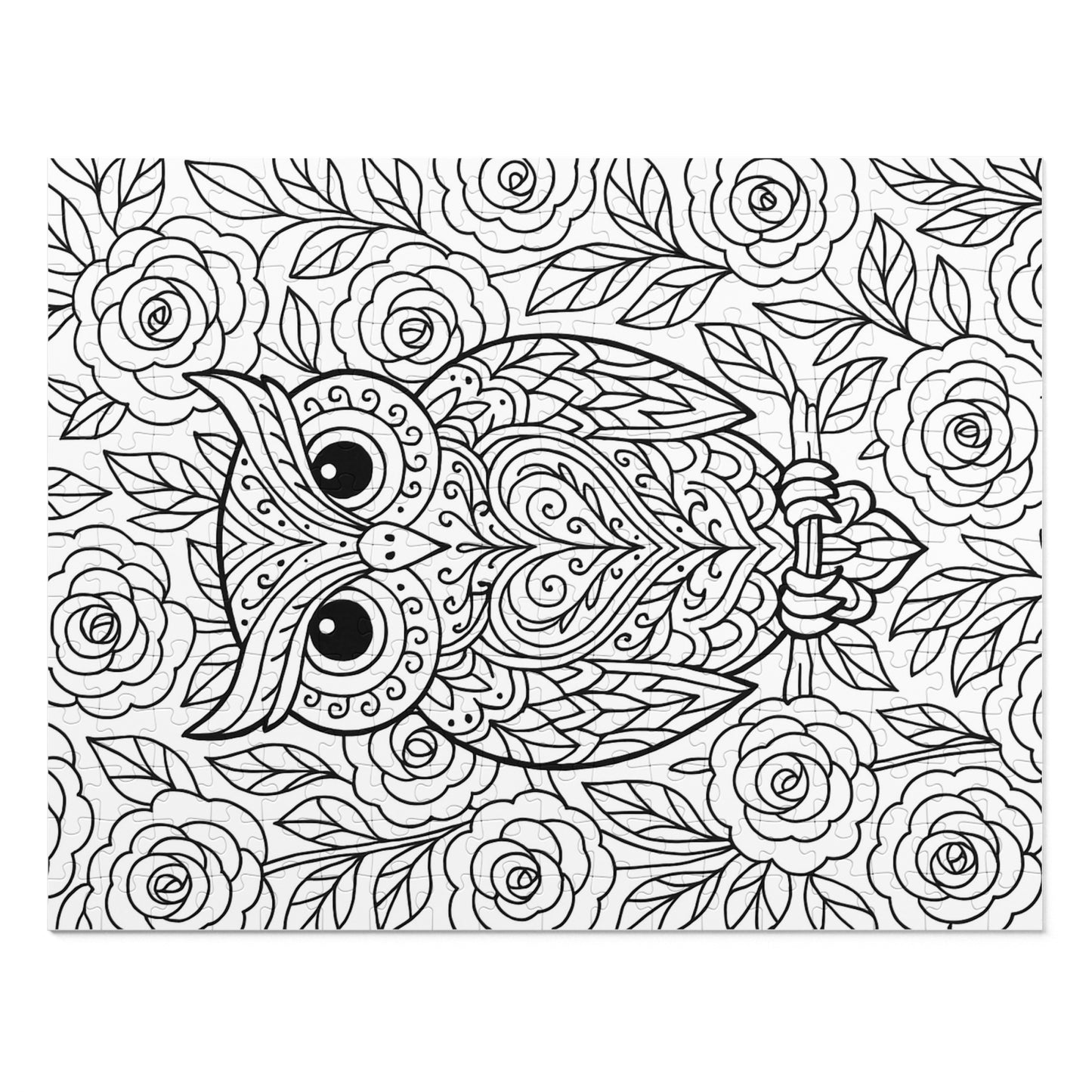 Jigsaw Puzzle: Ornate Owl