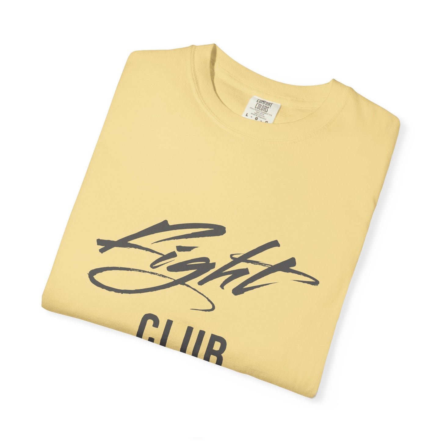 Fight Club Unisex Garment-Dyed T-shirt, Casual Wear, Gift for Movie Lovers, Trendy Outfit, Birthday Present, Comfortable Tee