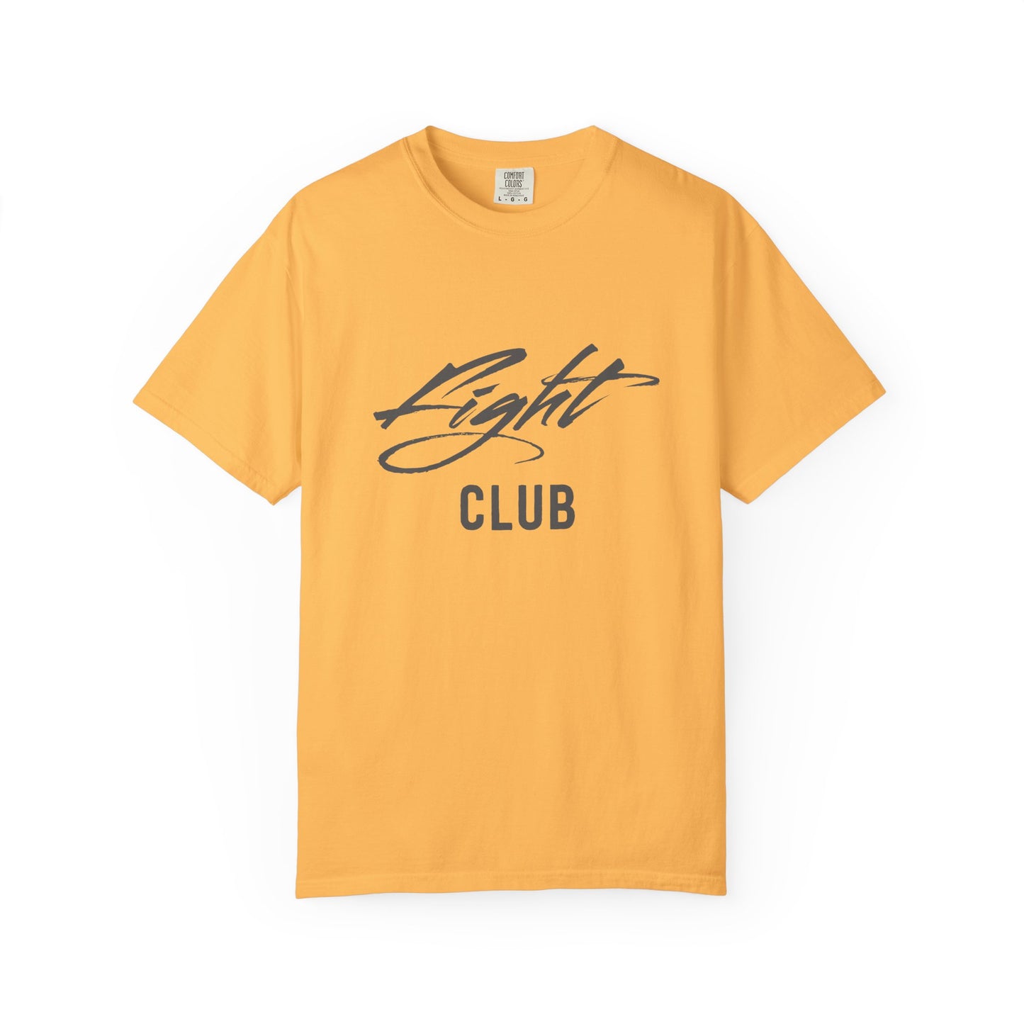 Fight Club Unisex Garment-Dyed T-shirt, Casual Wear, Gift for Movie Lovers, Trendy Outfit, Birthday Present, Comfortable Tee