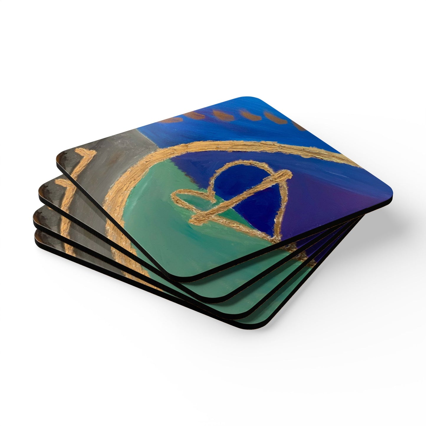 ScART (Scar Art) Coasters by artist Lianna Lombardo