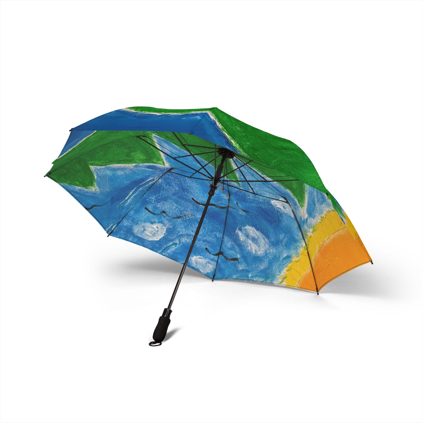 Vibrant Art Umbrella - featuring art from ScART - (Scar Art).  Artist: Catrina Sullivan