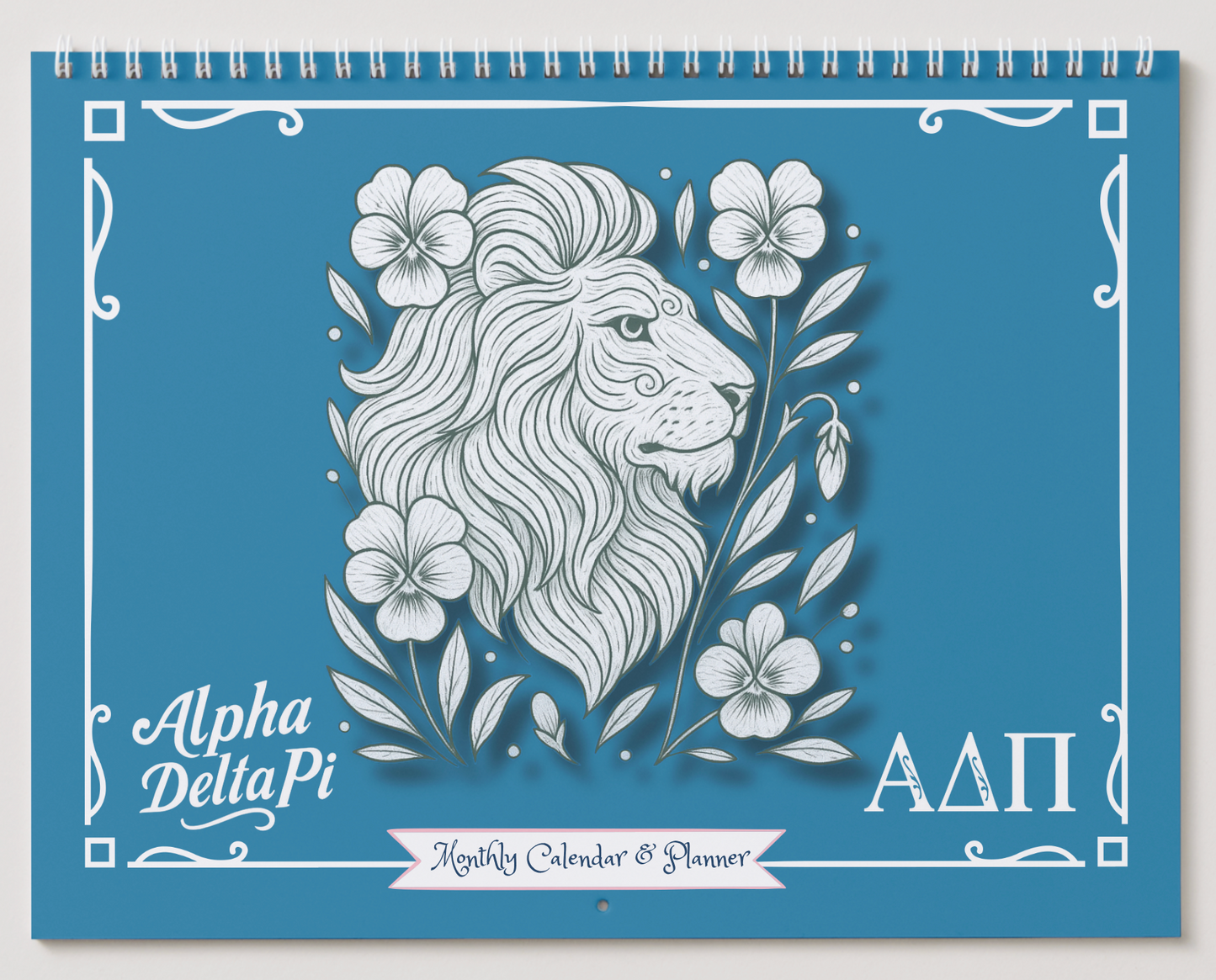 Alpha Delta Pi Wall Calendar - Lion Edition