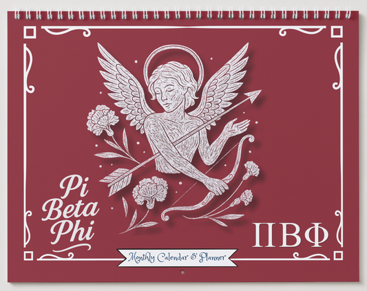 Pi Beta Phi Wall Calendar - Angel and Arrow Edition