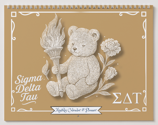 Sigma Delta Tau Wall Calendar - Bear and Torch Edition