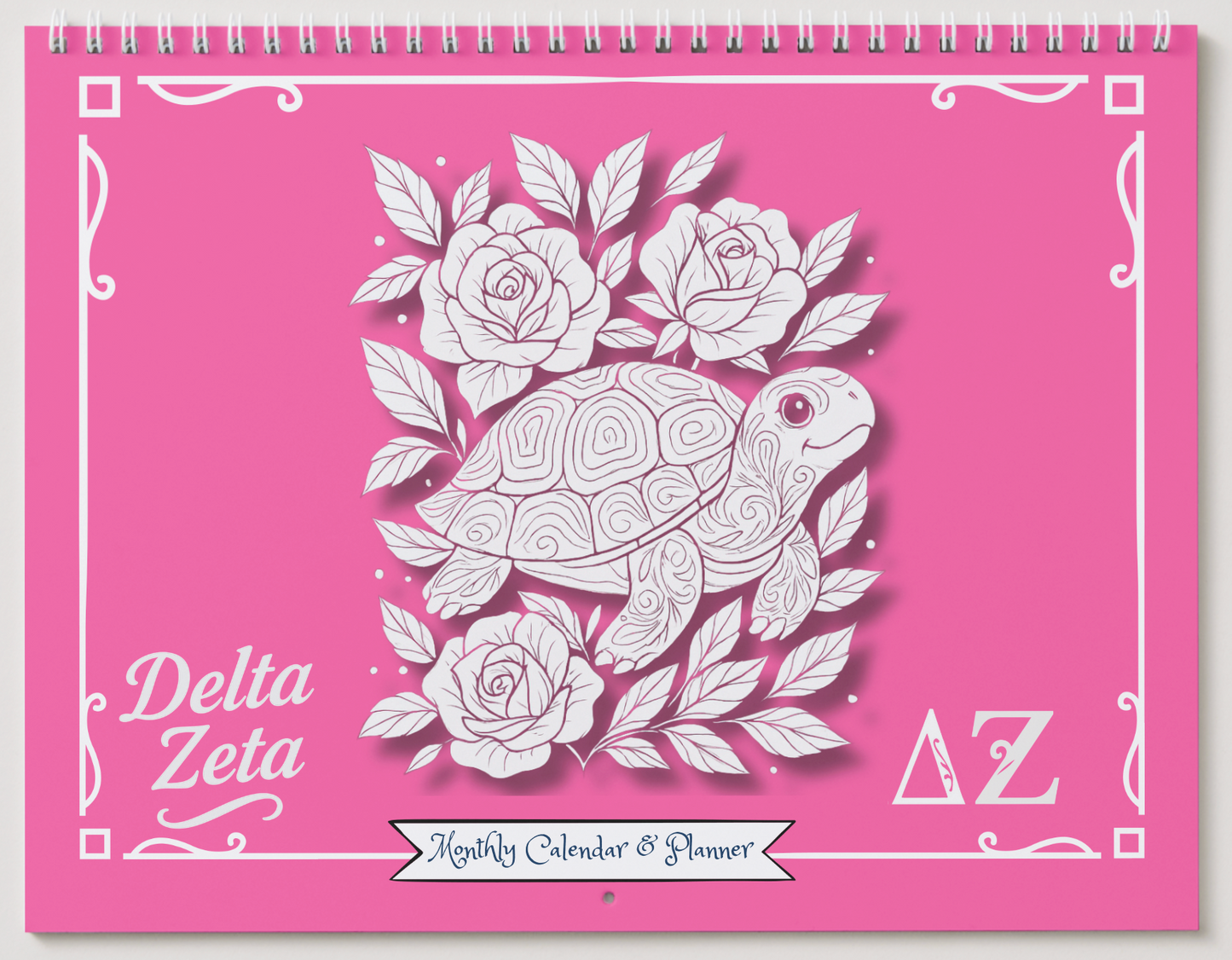 Delta Zeta Wall Calendar - Turtle Edition