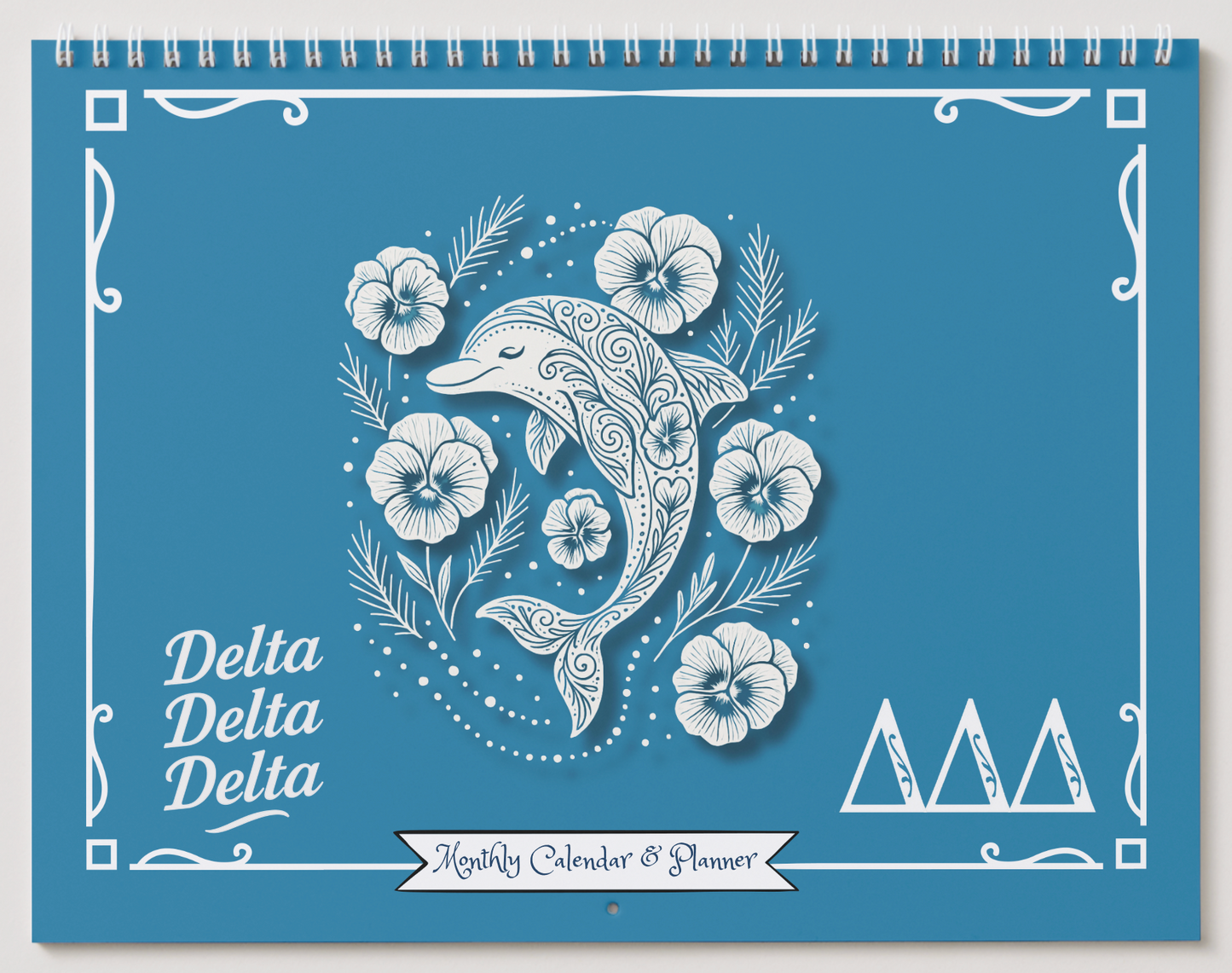 Delta Delta Delta Wall Calendar:  Dolphin Edition