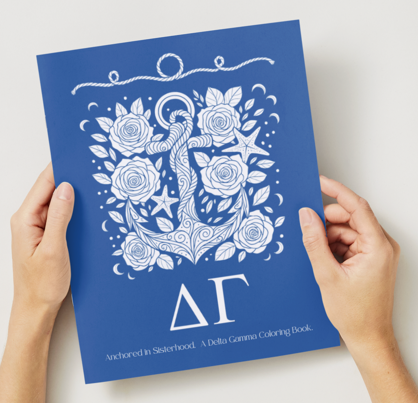 Delta Gamma Classic Edition Coloring Book Paperback, 28 Pages