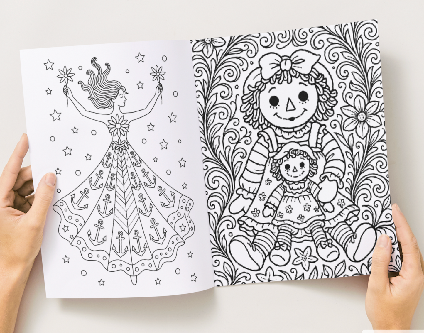 Delta Gamma Classic Edition Coloring Book Paperback, 28 Pages