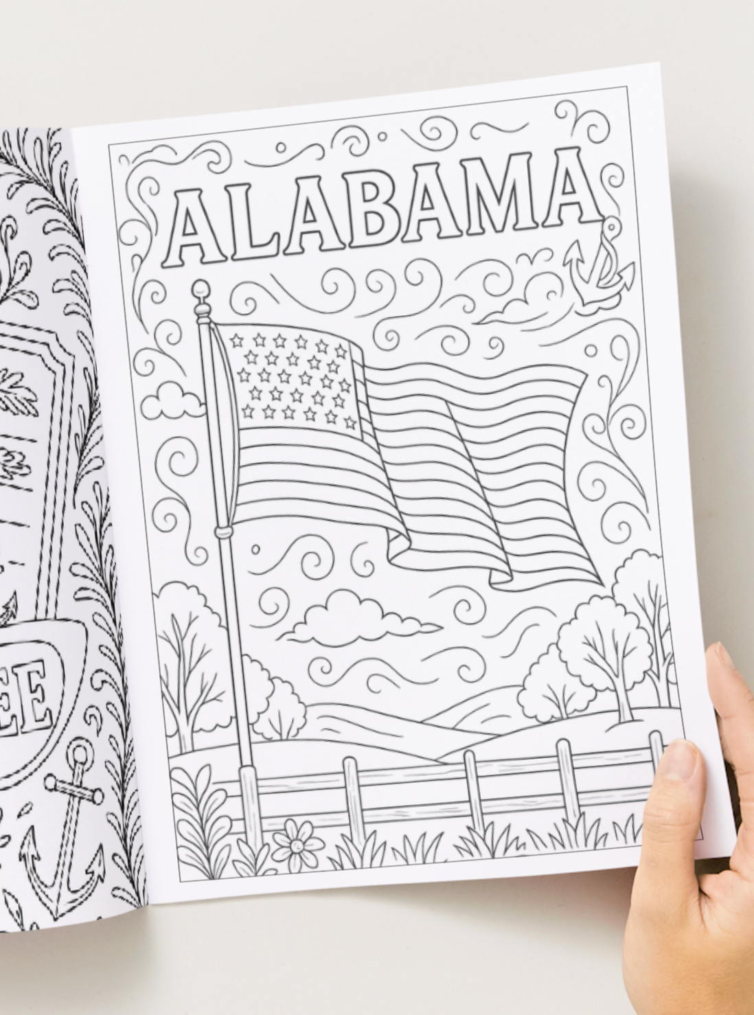 Delta Gamma Coloring Book Signature Edition Paperback, 56 Pages, (Inside pages printed in Greyscale)