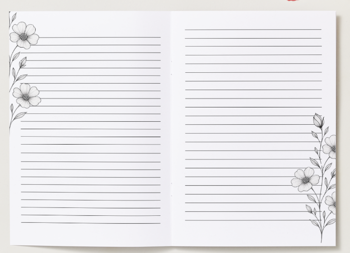 She Bloomed Anyway™ — A Coloring + Reflection Journal for Women Navigating Illness, Grief & Healing | 6" x 9" Pocket Size 10 Pack