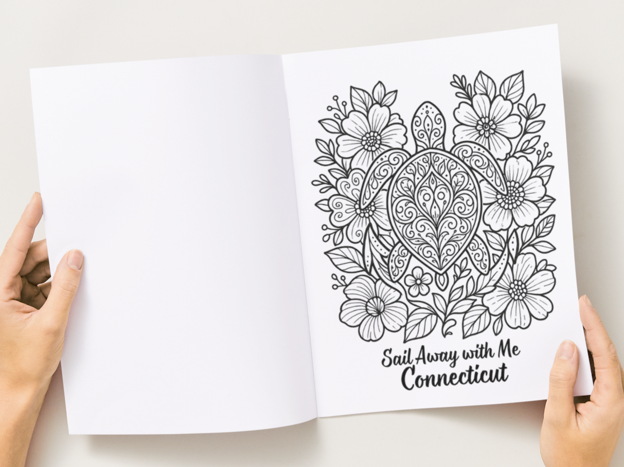 Delta Zeta Coloring Book Signature Edition - Explore the Sisterhood Coast to Coast