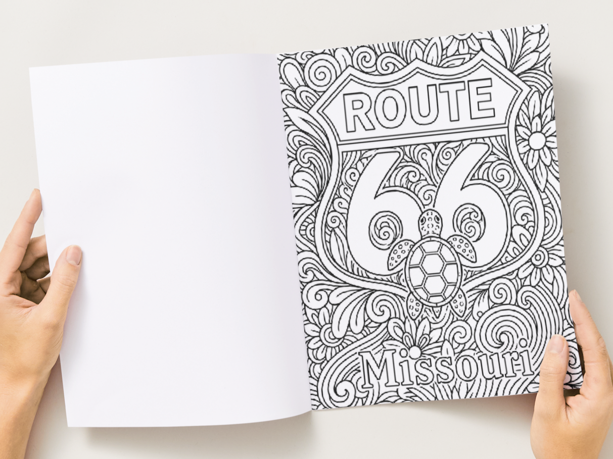 Delta Zeta Coloring Book Signature Edition - Explore the Sisterhood Coast to Coast