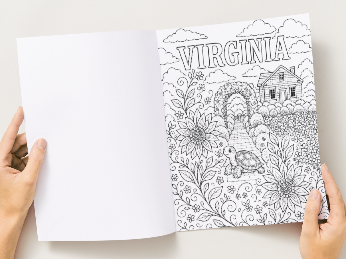 Delta Zeta Coloring Book Signature Edition - Explore the Sisterhood Coast to Coast