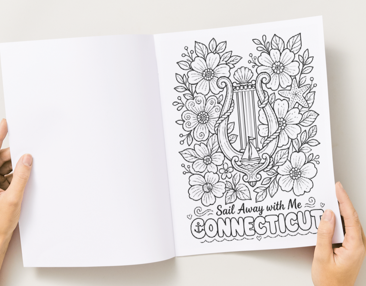 Alphi Chi Omega Coloring Book Signature Edition - Explore the Sisterhood Coast to Coast