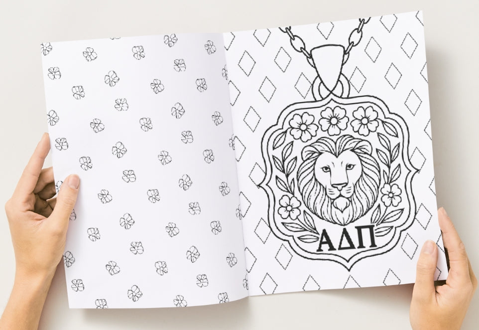 Alpha Delta Pi Classic Edition Coloring Book