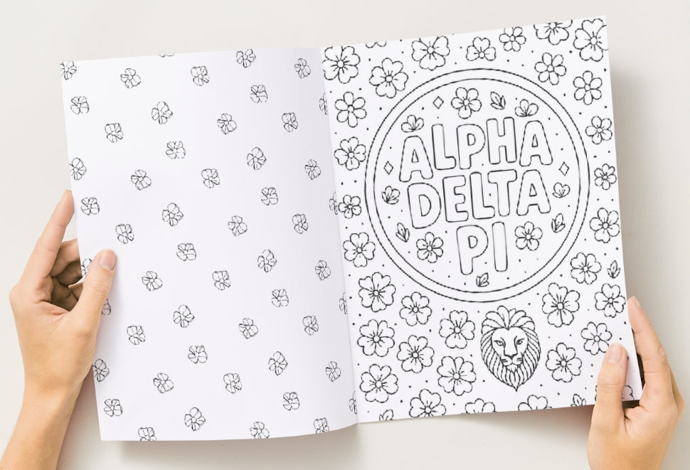 Alpha Delta Pi Classic Edition Coloring Book