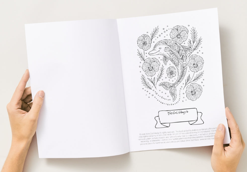 Delta Delta Delta Classic Edition Coloring Book