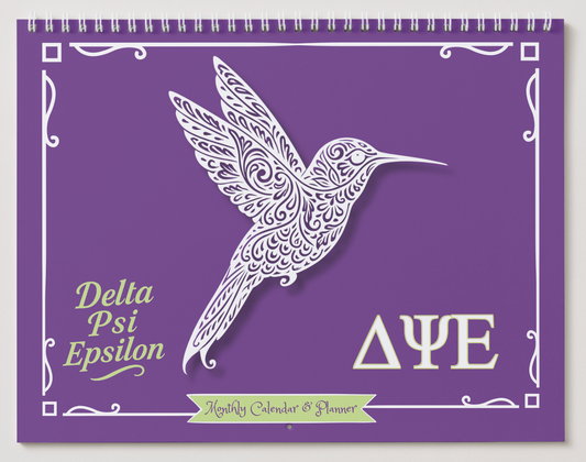 Delta Psi Epsilon Wall Calendar — Faith & Sisterhood Edition