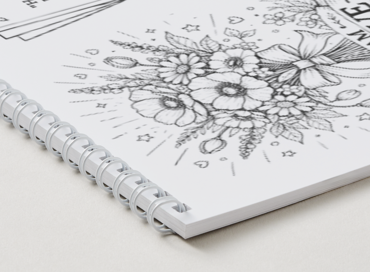 The She Bloomed Anyway Rooted in Faith Bundle: Wink Warrior — Coloring + Reflection Journals & Planners for Women in Hard Seasons