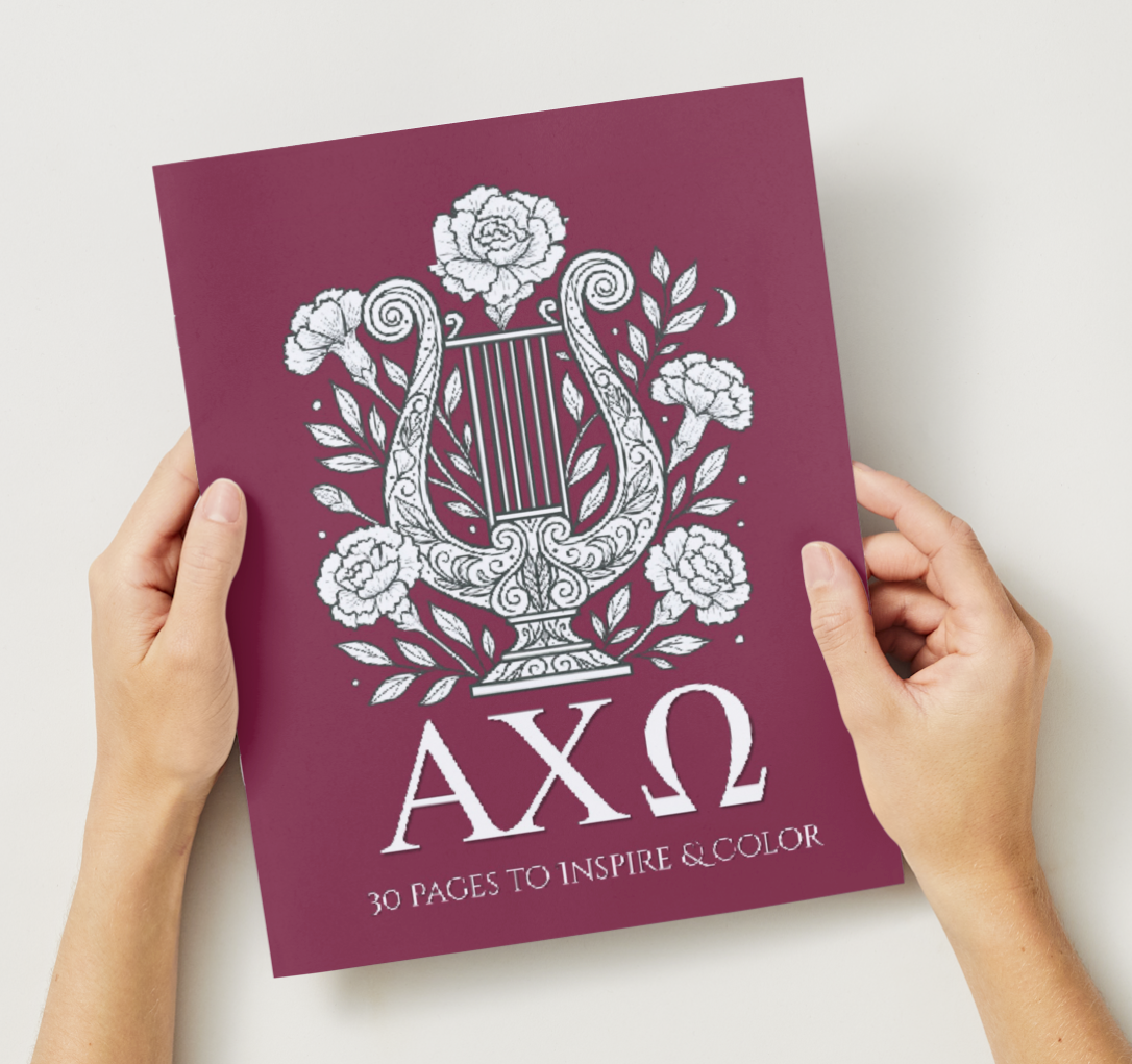 Alpha Chi Omega Classic Edition Coloring Book
