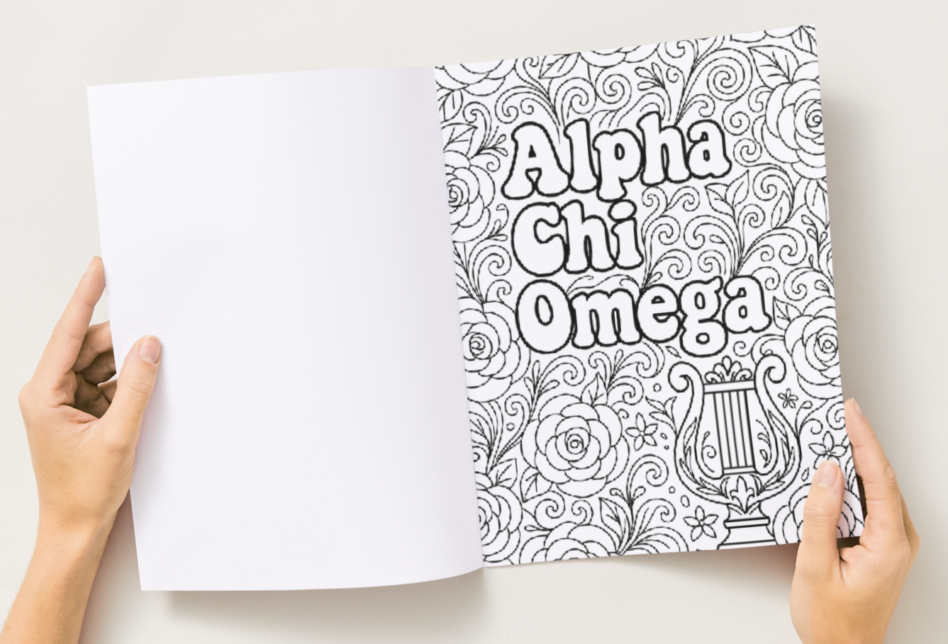 Alpha Chi Omega Classic Edition Coloring Book